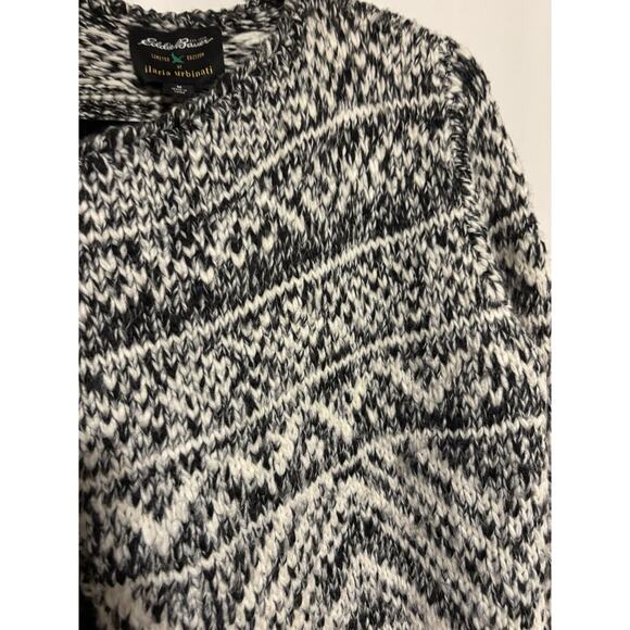 Eddie Bauer Cardigan Medium Fair Isle Long Limited Edition Ilaria Urbinati - Picture 8 of 8